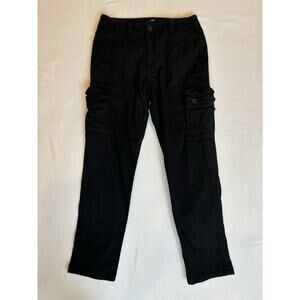 hollister cargo pants Unisex 28x30 black vintage 90s Y2K grunge goth punk Preppy